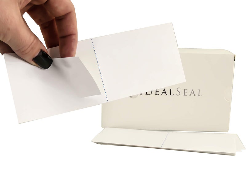IDEALSEAL Postage Meter Tapes Compare to Francotyp Postalia PLABEL Two Labels Per Strip 500 Count for PostBase Econ, PostBase Semi, PostBase Auto, PostBase Itegra, PostBase Pro, PostBase proDS, PostBase One - Image 1